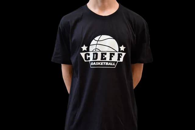 T-shirt Básica Preta